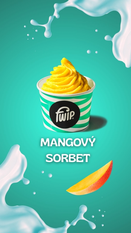 FWIP Mango sorbet